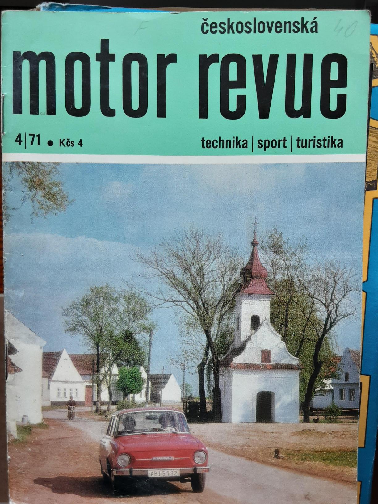 MOTOR REVUE č4  1971